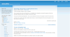 Desktop Screenshot of mimosite.com